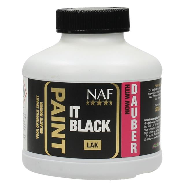 NAF - Vernis Pour Sabots NAF Paint It Black 250ml