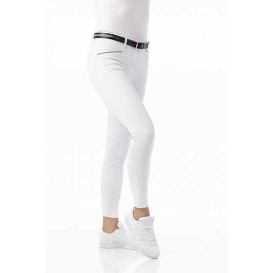 EQUITHEME - Pantalon d'équitation Femme Gizel Blanc