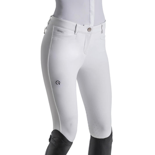 EGO 7 - Pantalon Ego7 Jumping Femme EJ Blanc