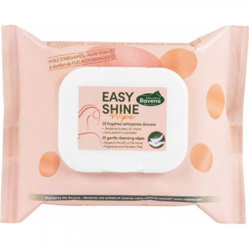 RAVENE - Lingettes Nettoyante Robe/ Yeux et Naseaux Easy Shine (25pcs)