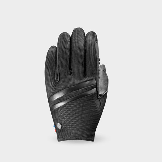 RACER - Gants d'équitation Mesh Sensation Noir