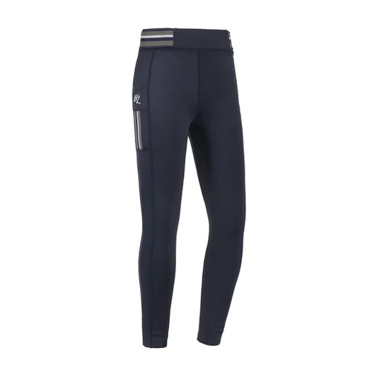 KINGSLAND - Leggings d'équitation Kacy Junior Full-Grip Marine