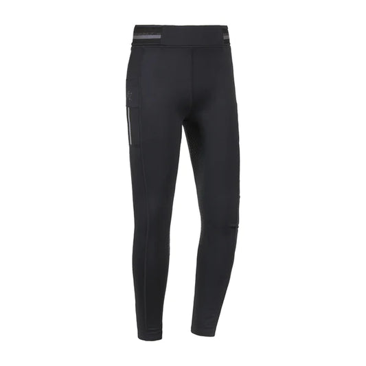 KINGSLAND - Leggings d'équitation Kacy Junior Full-Grip Noir