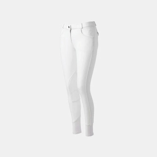 EQUITHEME - Pantalon d'équitation Enfants Unisex Pro Blanc