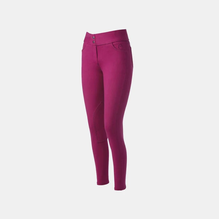 EQUITHEME - Legging d'équitation Enfant Pull On  Fuchsia