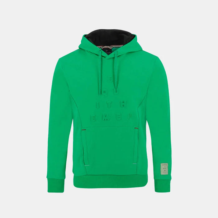 Equithème - Sweat à Capuche Unisexe Camille Vert